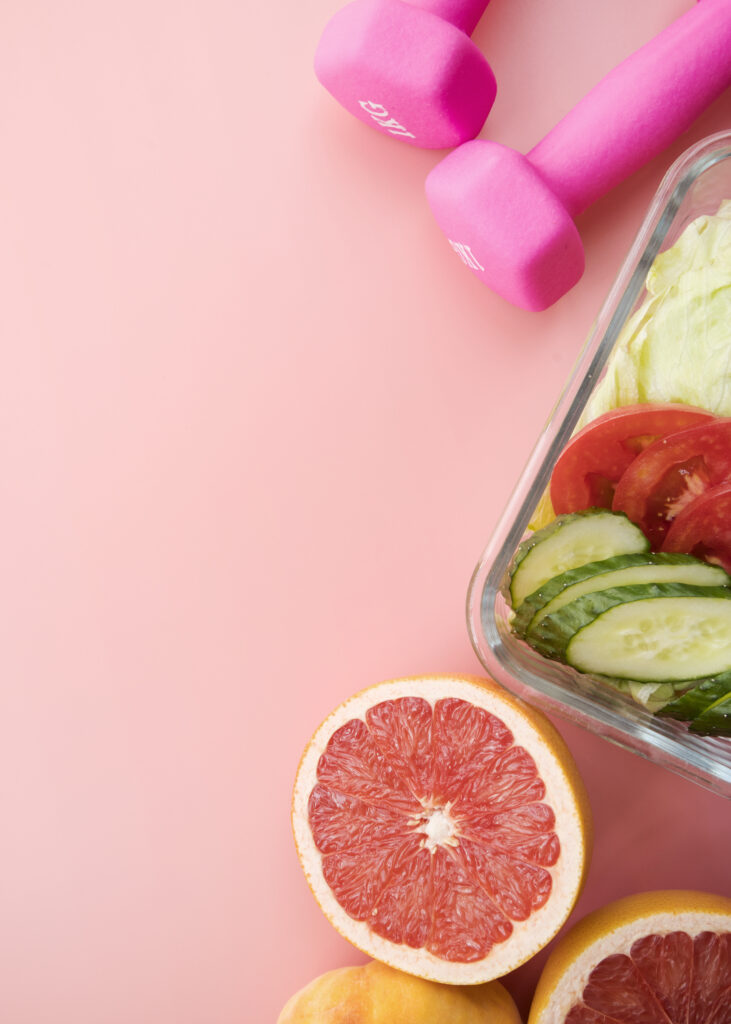 sport-composition-with-colorful-elements