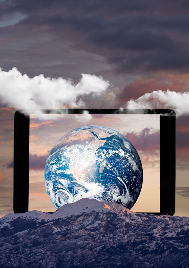 tablet-nature-concept