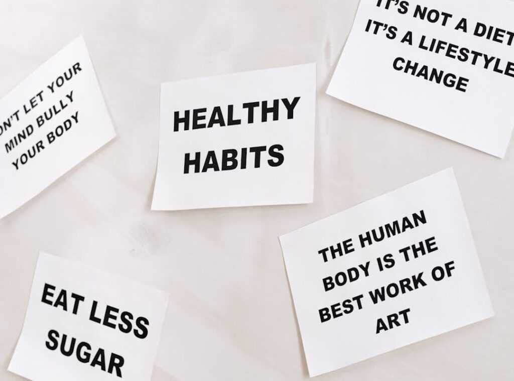 evening habits healthy