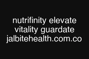 nutrifinity elevate vitality guardate jalbitehealth.com.co